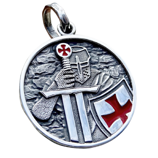 Pendant Of Knights Templar Cross / Jewelry Of Stainless Steel / Alternative Fashion