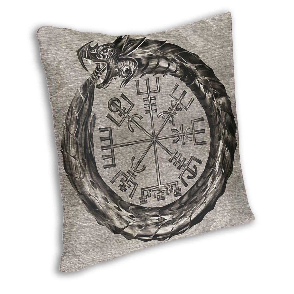 Pillow Cover Home Decor With Vegvisir Viking / Cushion Cover Throw Pillow Double-sided Printing