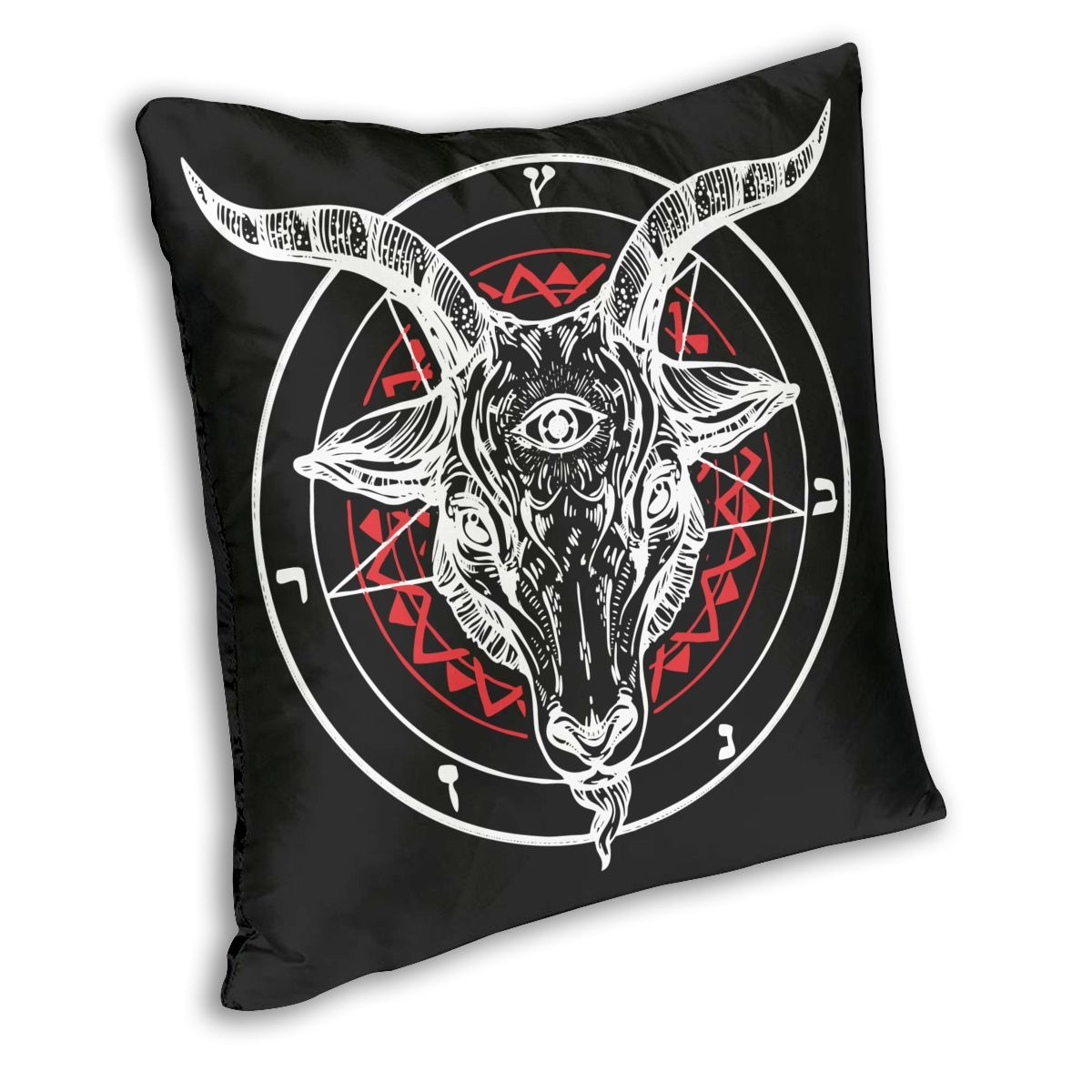 Pillowcover with print Satanic Goat / Decoration Pillow for Sofa with Double-sided Printing