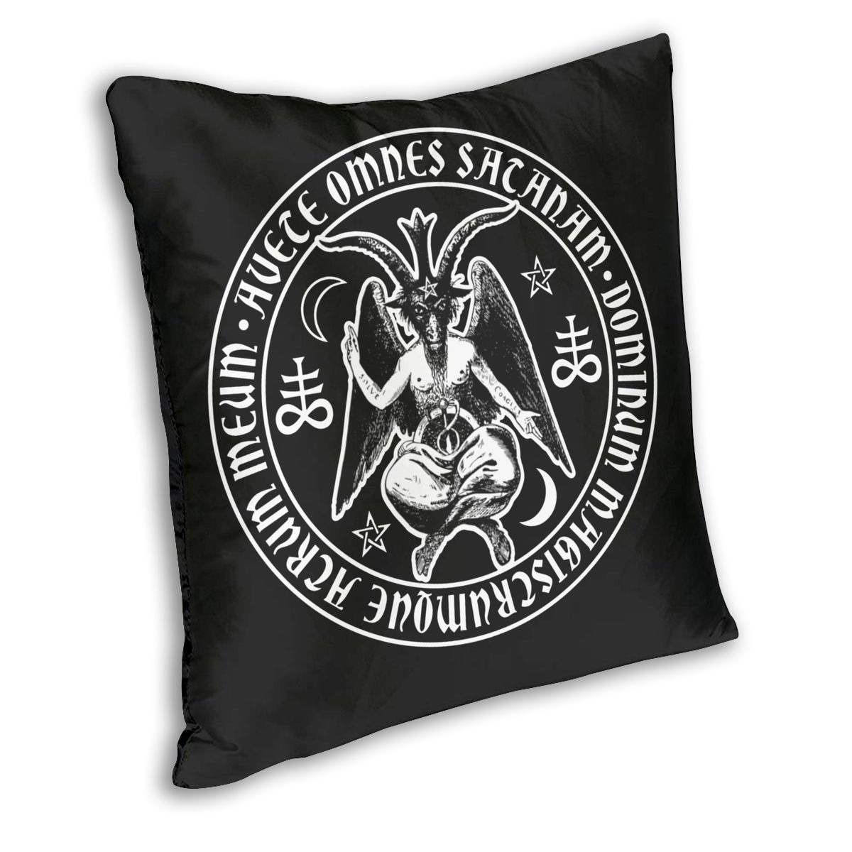 Pillowcover with print Satanic Goat / Decoration Pillow for Sofa with Double-sided Printing #3