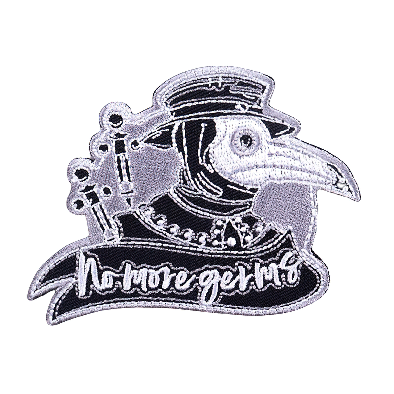 Plague Doctor Patch For Clothing / Accessory For Men And Women / Stylish Embroidery