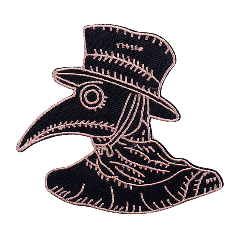 Plague Doctor Patch For Clothing / Accessory For Men And Women / Stylish Embroidery