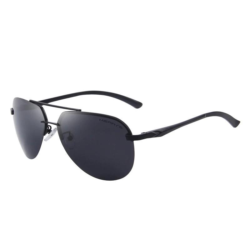 Polarized Aluminum Alloy Frame Sunglasses in Alternative Fashion
