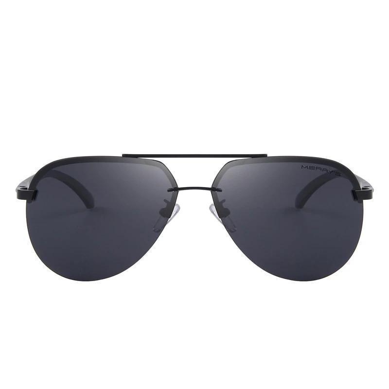 Polarized Aluminum Alloy Frame Sunglasses in Alternative Fashion