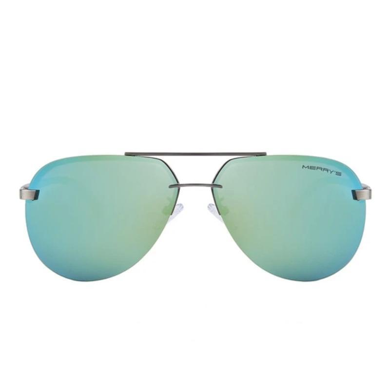 Polarized Aluminum Alloy Frame Sunglasses in Alternative Fashion