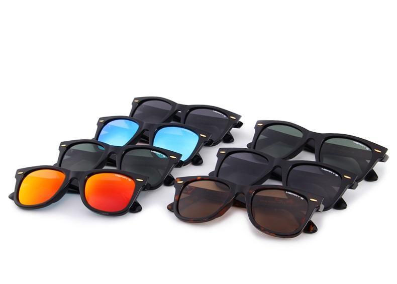 Classic Retro Rivet 100% UV Protection Polarized Sunglasses