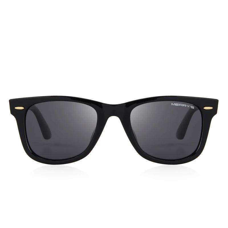 Classic Retro Rivet 100% UV Protection Polarized Sunglasses