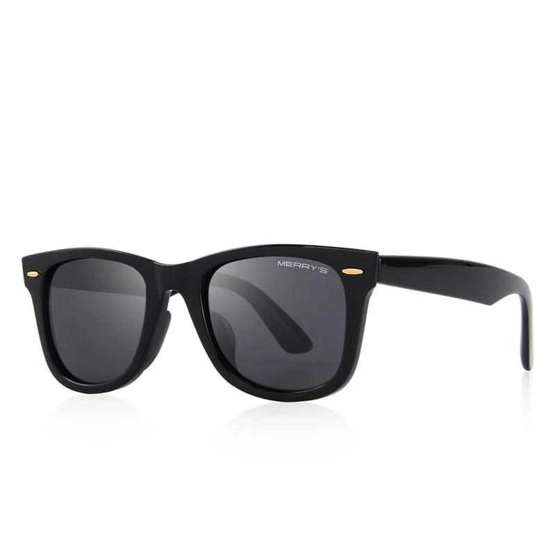 Classic Retro Rivet 100% UV Protection Polarized Sunglasses