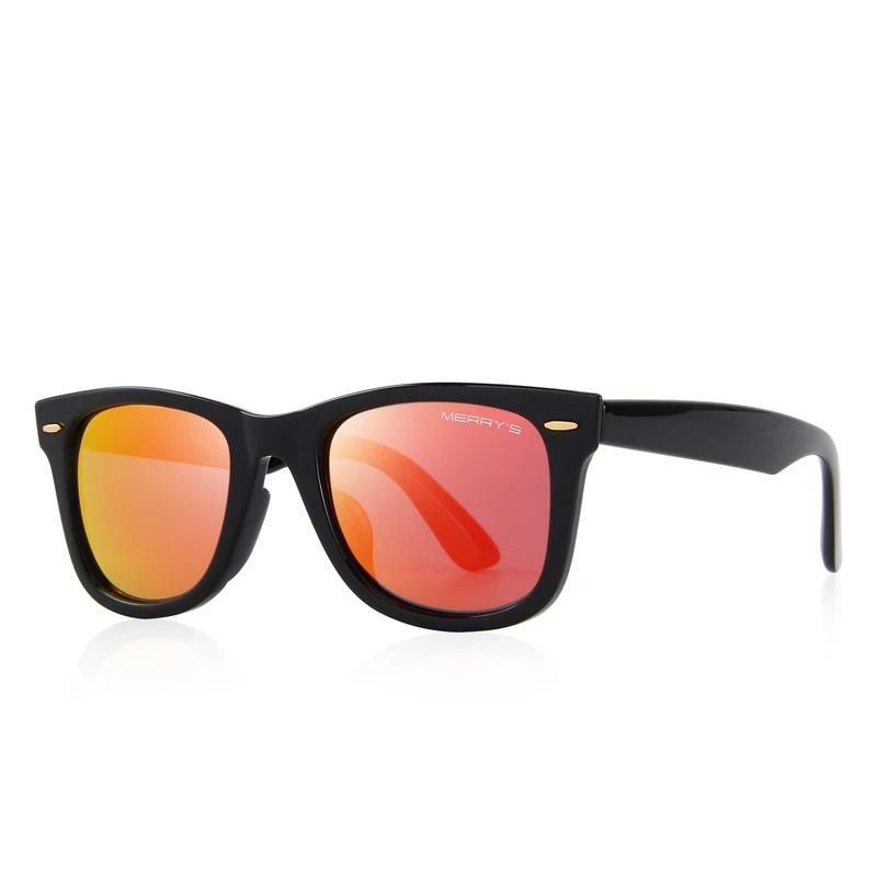 Classic Retro Rivet 100% UV Protection Polarized Sunglasses