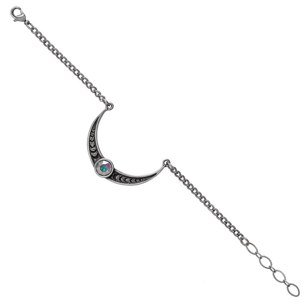 Priestess of Ishtar Crescent Moon Phases Bracelet