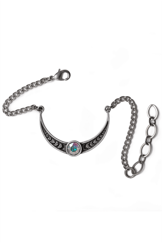 Priestess of Ishtar Crescent Moon Phases Bracelet