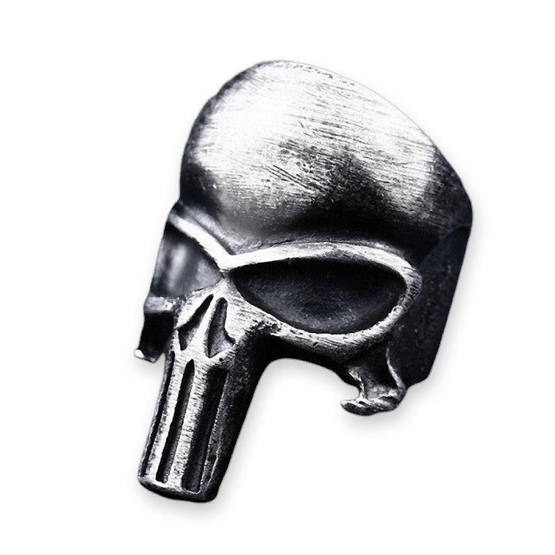 Punisher Skull Ring / Rock style Stainless Steel Fashion Jewelry