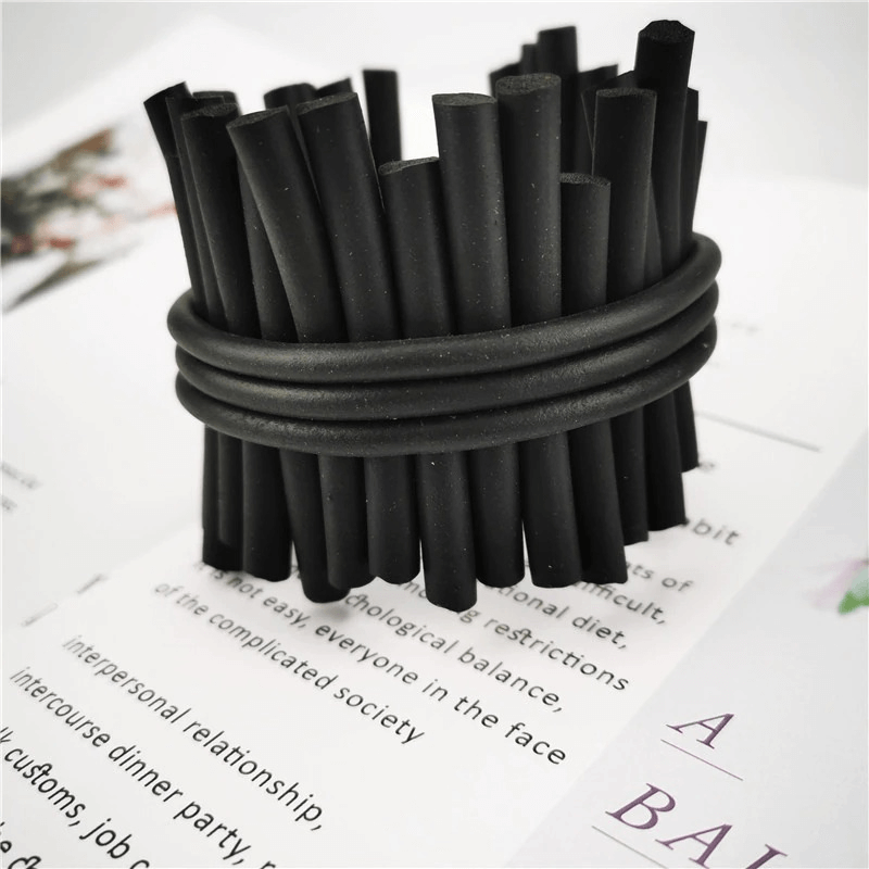 Punk Black Wide Bracelets / Rock Style Silicone Bangles / Handmade Rubber Jewelry
