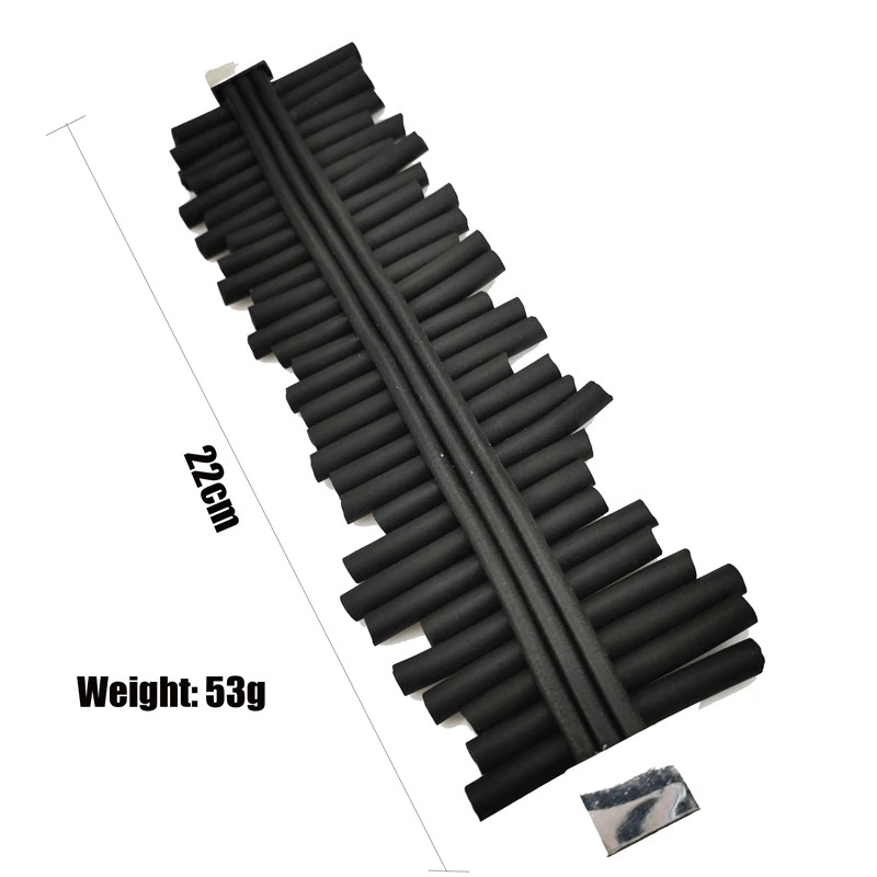 Punk Black Wide Bracelets / Rock Style Silicone Bangles / Handmade Rubber Jewelry