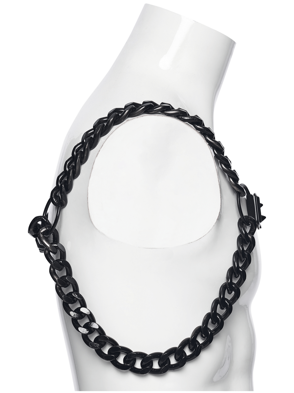 Punk Chain Harness with Adjustable Metal Buckle