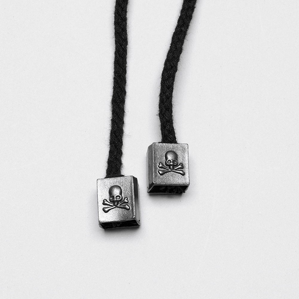 Punk Interlaced Corset Belt with Metal Studs and Zip