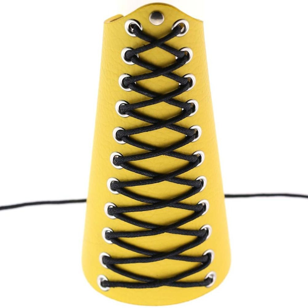 Punk Lace Up Pu Leather Bracelet / Fashion Wide Wrist Strap / Unisex Arm Bangles Bracelets