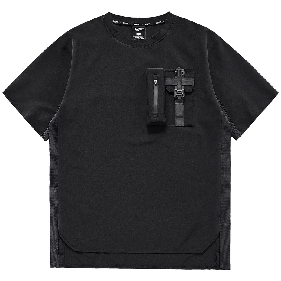Punk Loose Solid T-Shirt for Men / Streetwear Oversized Clothes