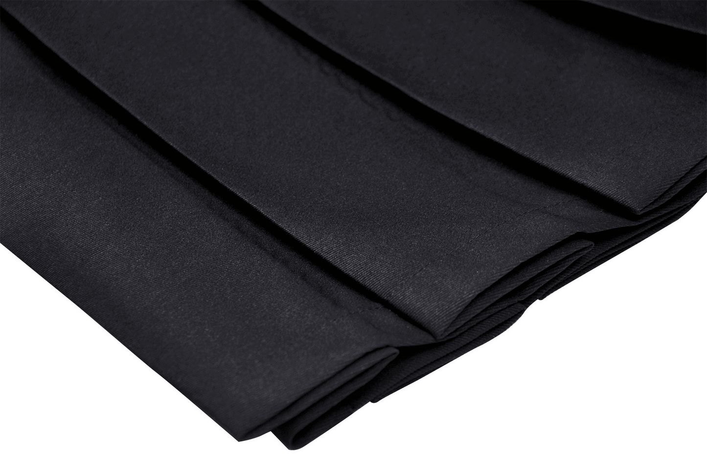 Punk Rock Pleated Mini Skirt with Chain and Straps