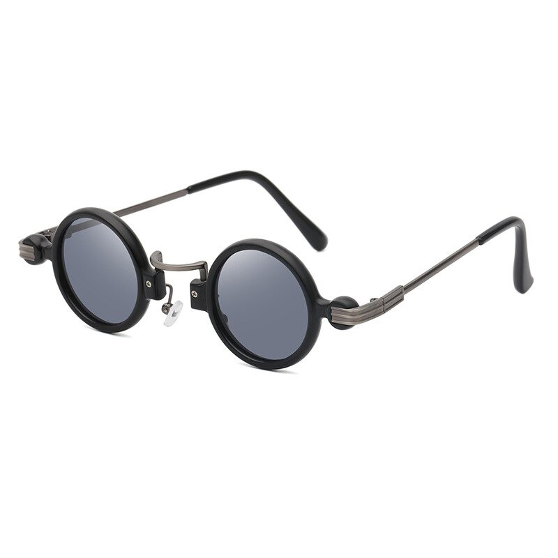 Punk Round Sunglasses for Men and Women / Vintage Glasses Fashion Shades