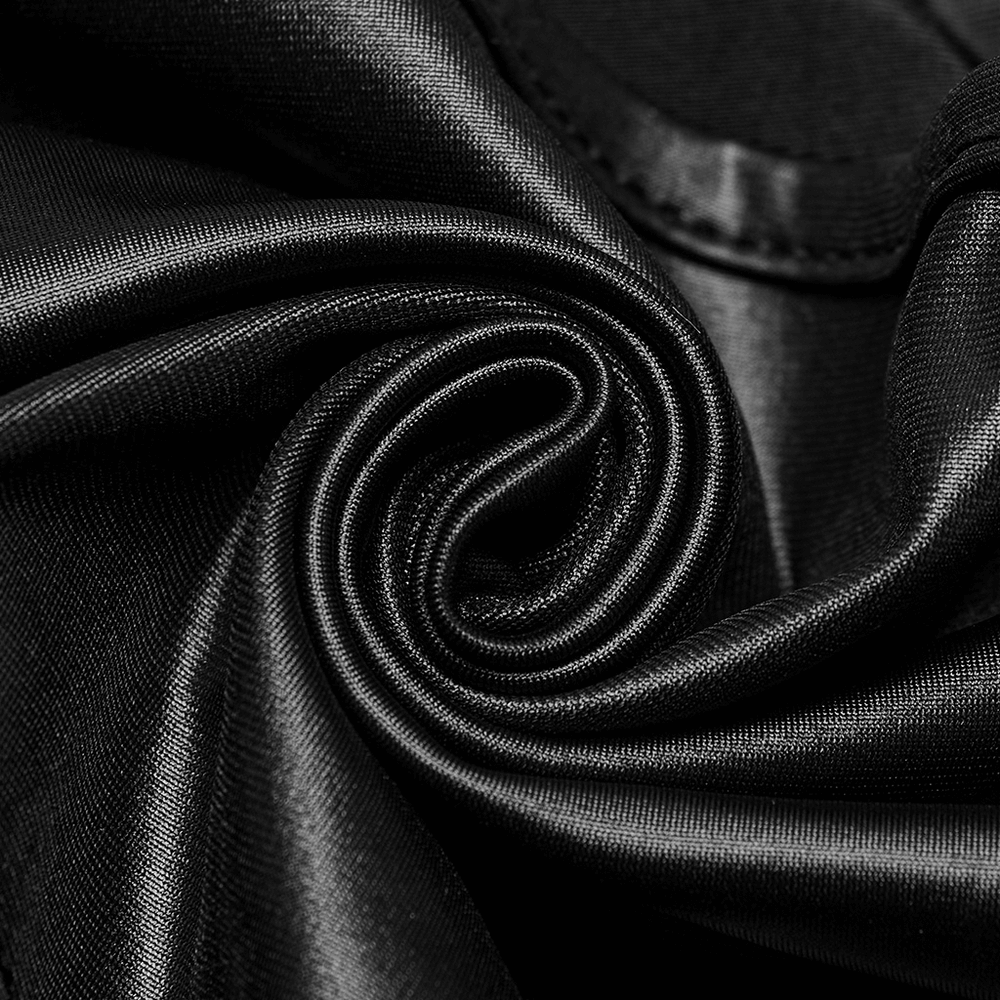 Punk Sexy Intersect Camisole with Mesh and Eyelet Detail