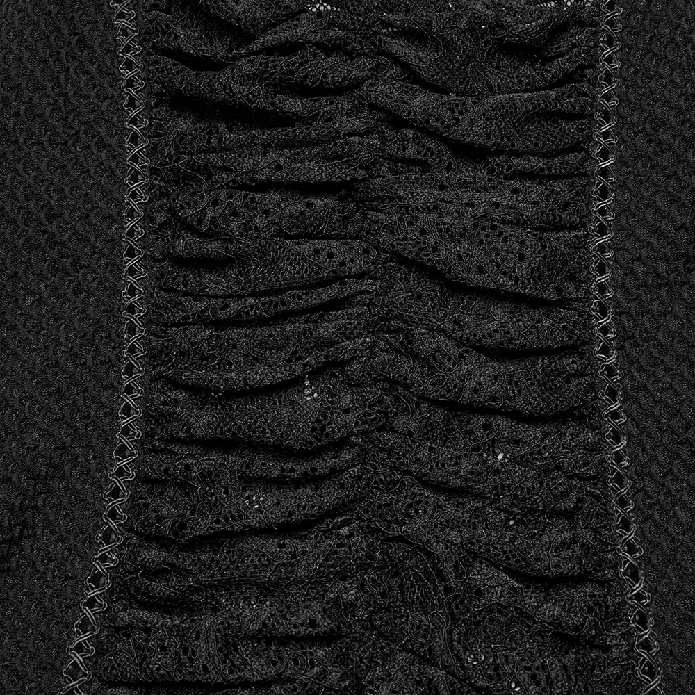 Punk Sexy Lace-up Fishnet Mesh Camisole Top for Women