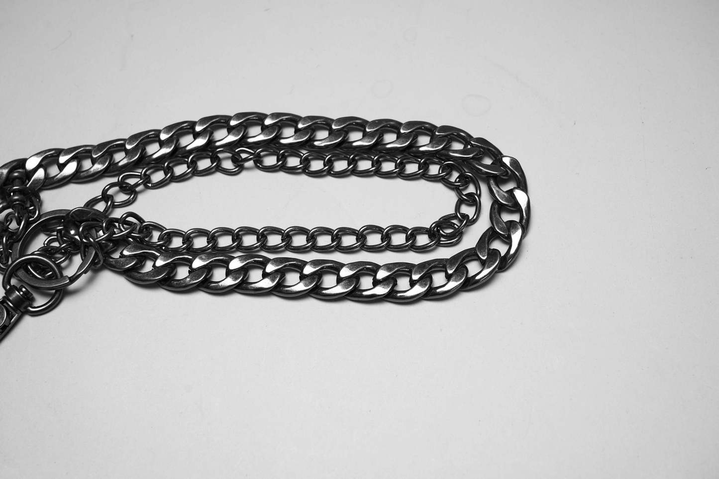 Punk Skull Snake Pant Chain with Metal Alloy Links
