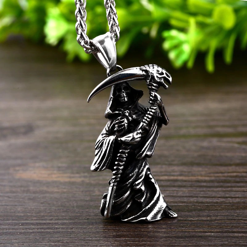 Pendant Stainless Steel Steel soldier devil skull / gothic style jewelry