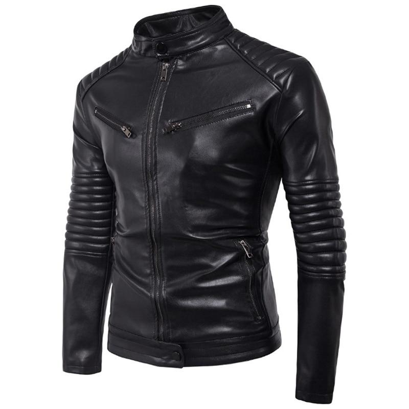 Rock Style Biker Jacket / Faux Leather Jacket / Alternative Fashion Bomber