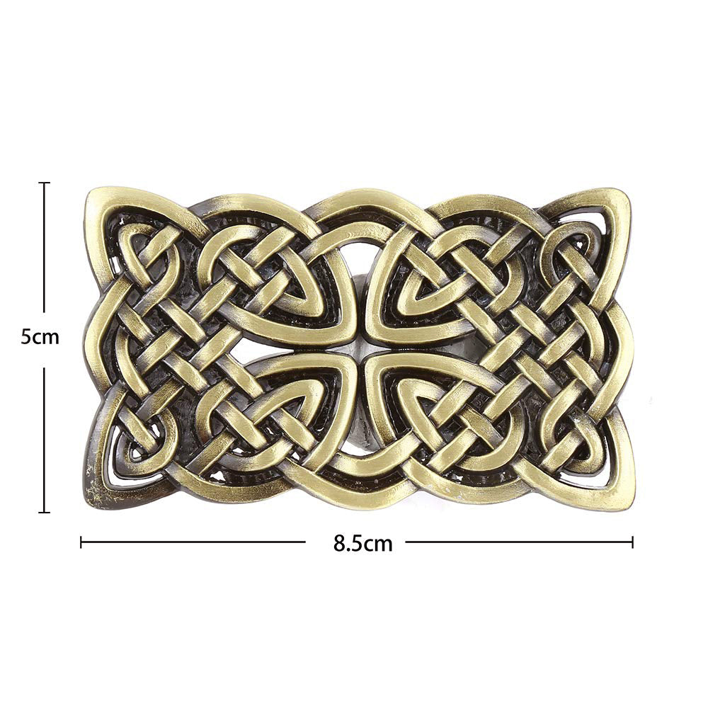 Rock Style Celtic Cross Buckle Suitable for 4cm Width Belt / Alternative Fashion Accessories