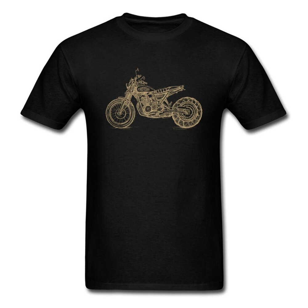 Rock Style Motorcycle T-Shirts for Men and Women / Biker Cotton Tee Shirt