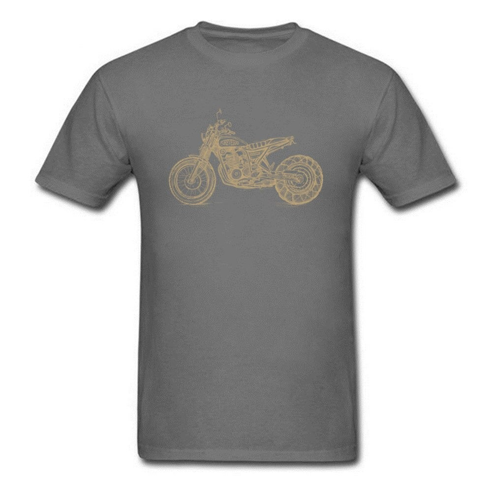 Rock Style Motorcycle T-Shirts for Men and Women / Biker Cotton Tee Shirt