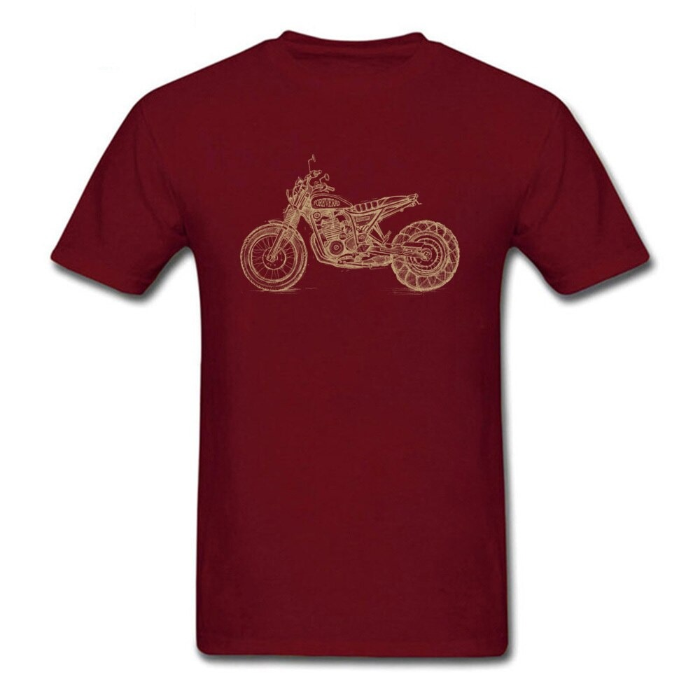 Rock Style Motorcycle T-Shirts for Men and Women / Biker Cotton Tee Shirt