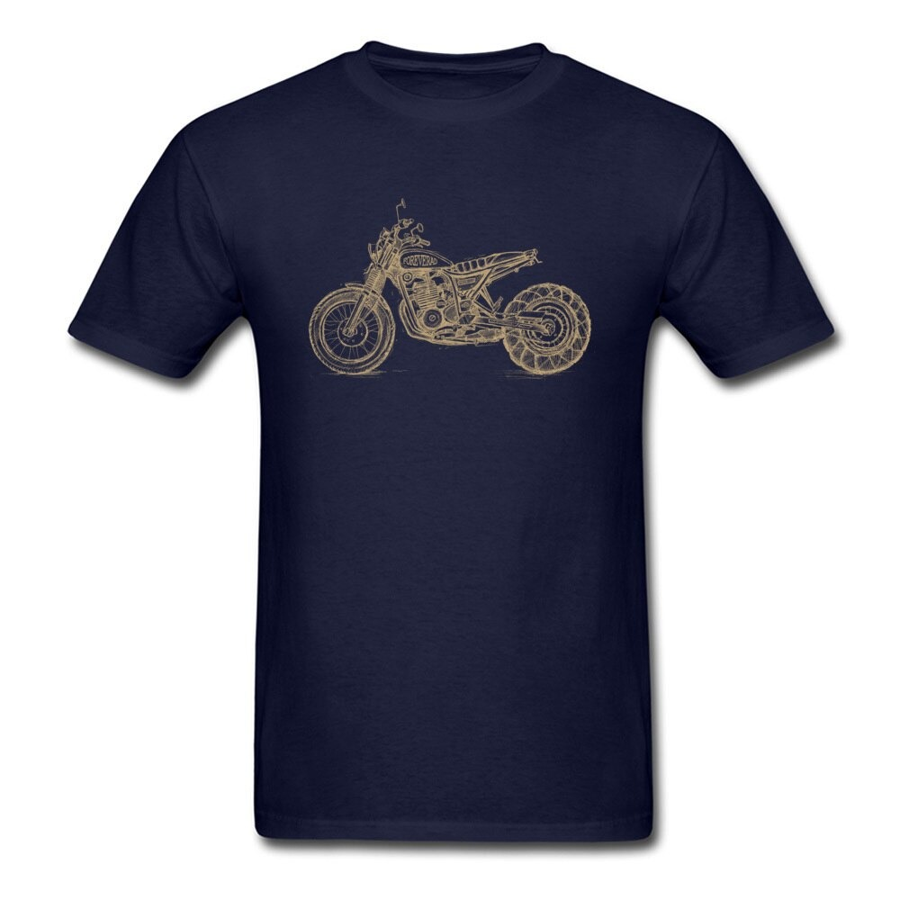 Rock Style Motorcycle T-Shirts for Men and Women / Biker Cotton Tee Shirt