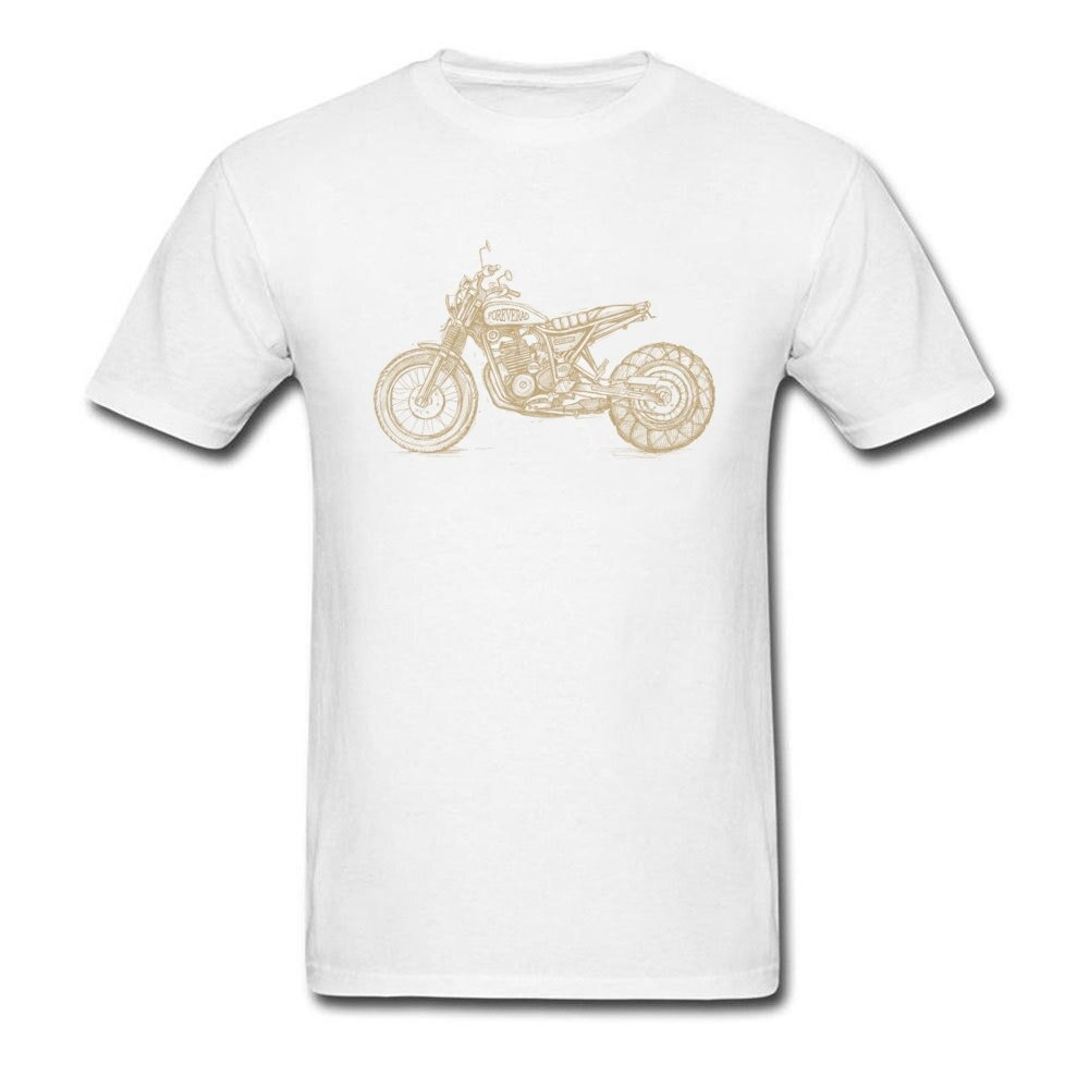 Rock Style Motorcycle T-Shirts for Men and Women / Biker Cotton Tee Shirt