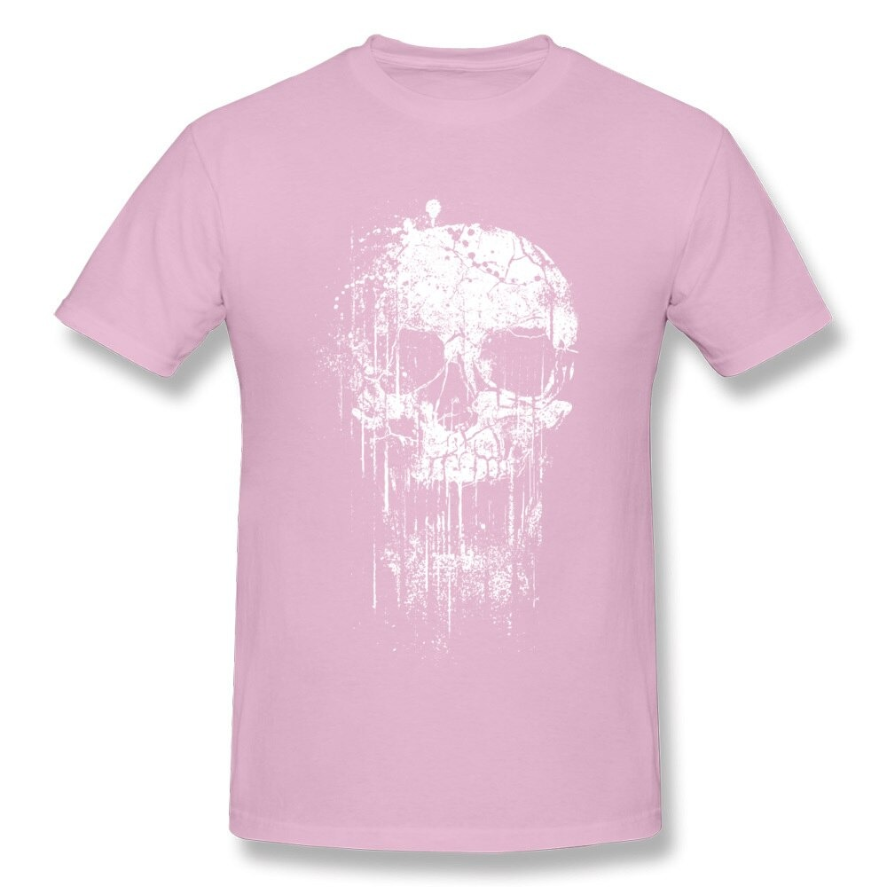 Rock Style Short Sleeve T-Shirts for Men and Women / Skull Print T-Shirts for You