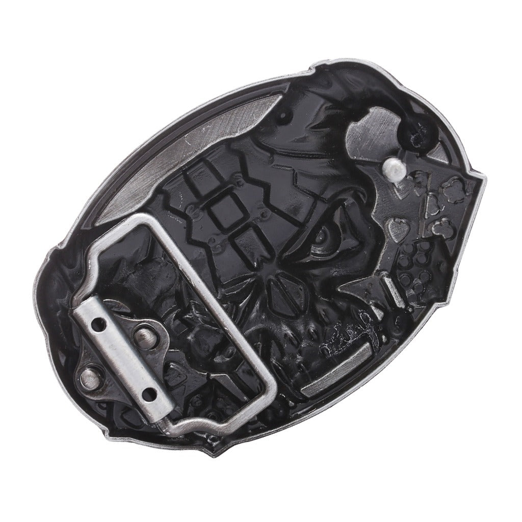 Rock Style Skull Cowboy Belt Buckle / Alternative Fashion Accessories