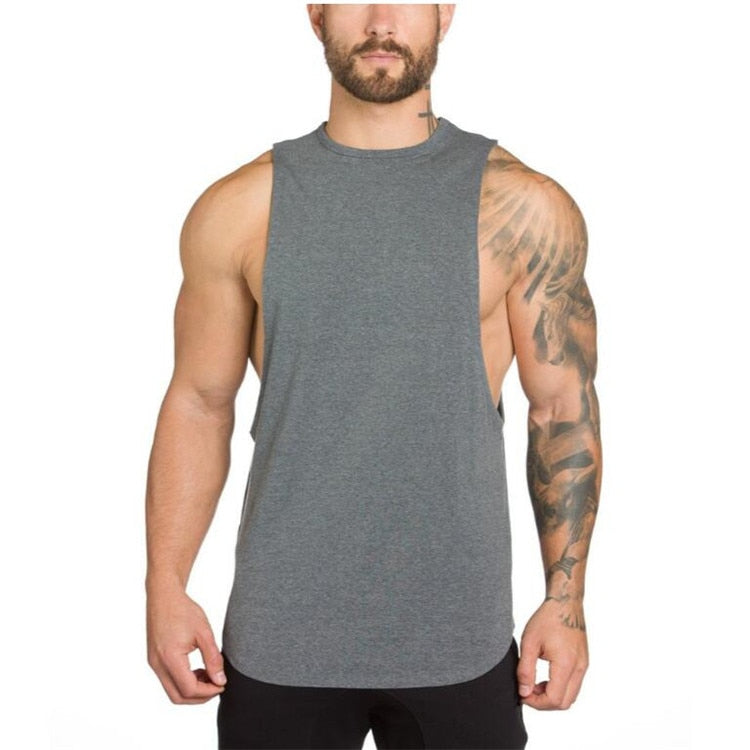 Rock Style Tank Top Men's Fitness Singlet Gym / Alternative Fashion Clothes