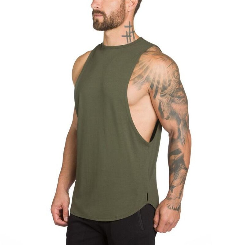 Rock Style Tank Top Men's Fitness Singlet Gym / Alternative Fashion Clothes
