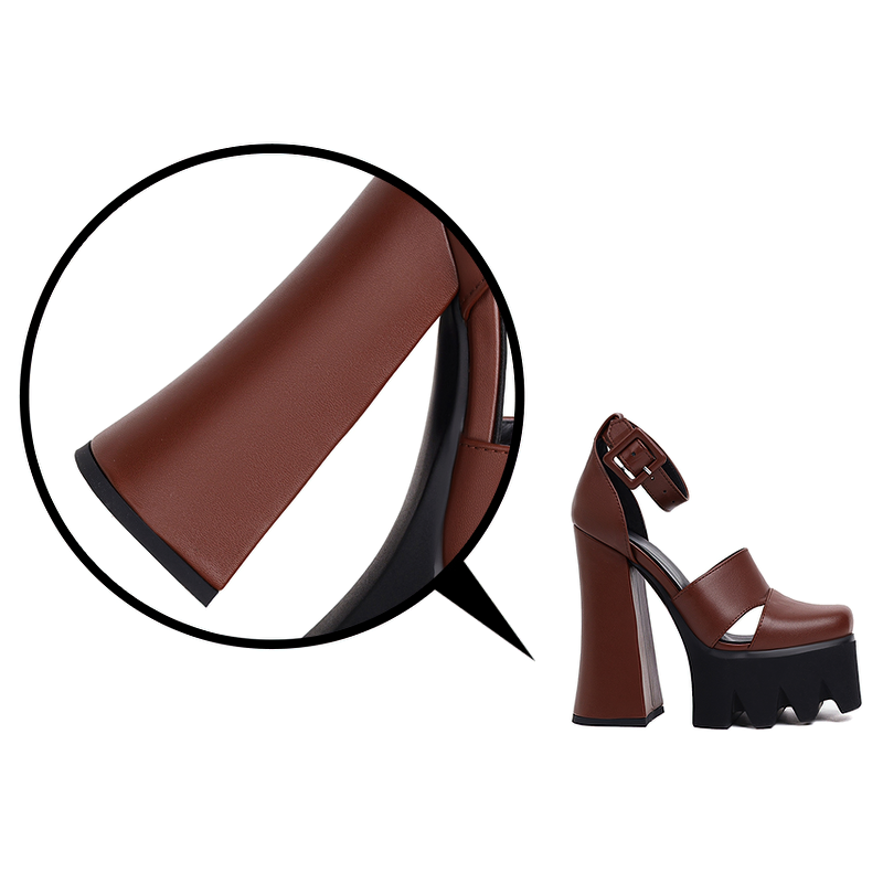 Rock Style Women's Platform Sandals / Sexy High Heels Ankle Strap Shoes