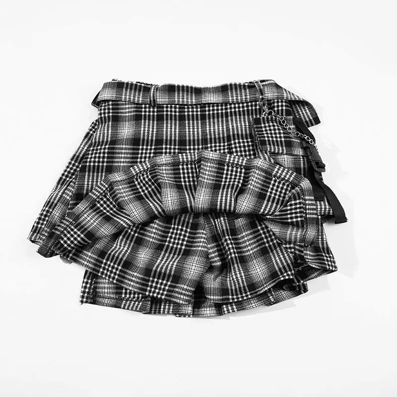 Rock Style Women's Skirt / Street Style Design Mini Skirt