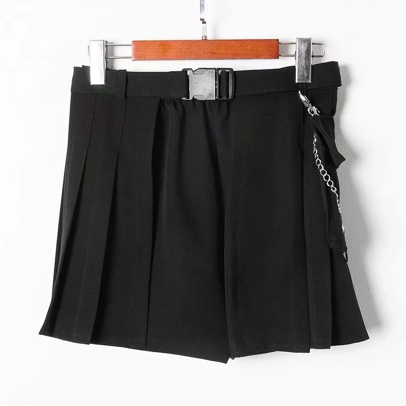 Rock Style Women's Skirt / Street Style Design Mini Skirt