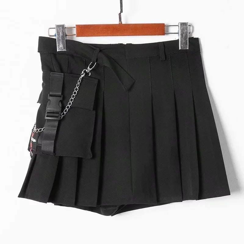 Rock Style Women's Skirt / Street Style Design Mini Skirt