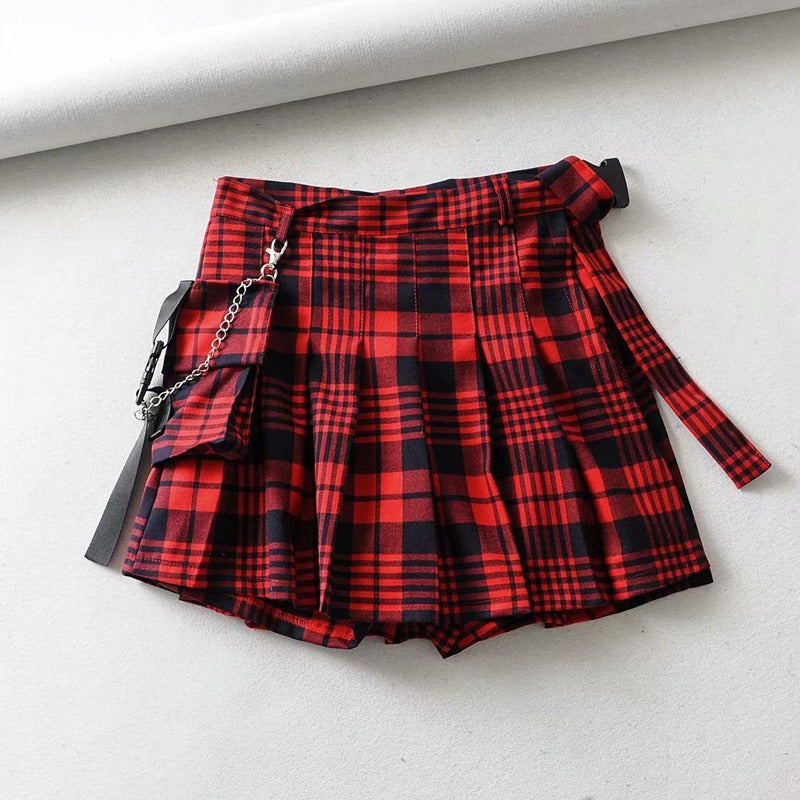 Rock Style Women's Skirt / Street Style Design Mini Skirt
