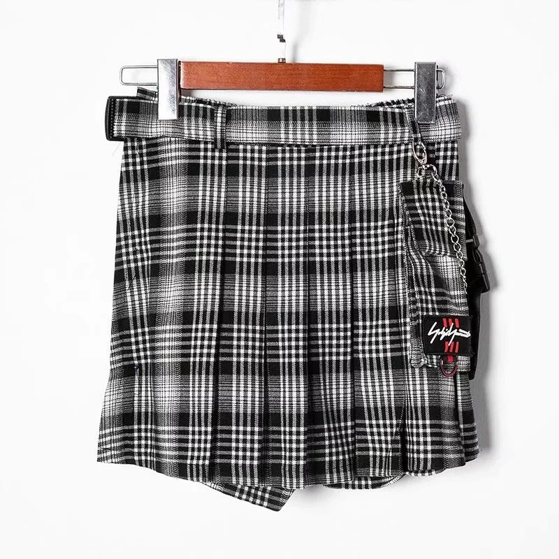 Rock Style Women's Skirt / Street Style Design Mini Skirt