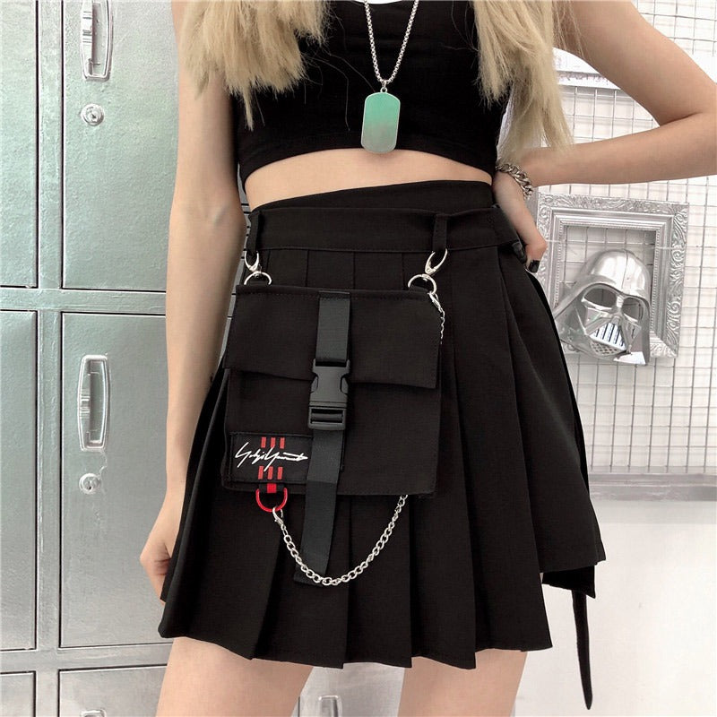 Rock Style Women's Skirt / Street Style Design Mini Skirt