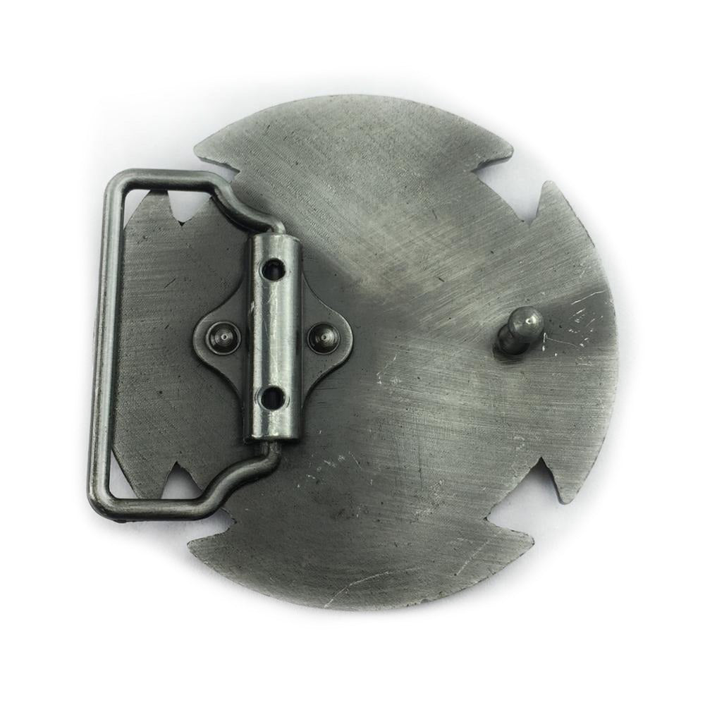 Round Celtic Cross Knot Belt Buckle For Men and Women / Alternative Fashion Accessories