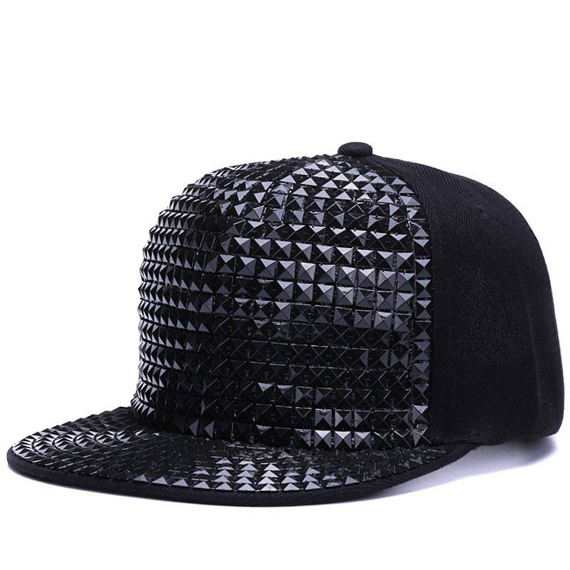 Sequins Adjustable Baseball Caps / Punk Rock Snapback Cap / Cool Hats for Men and Women