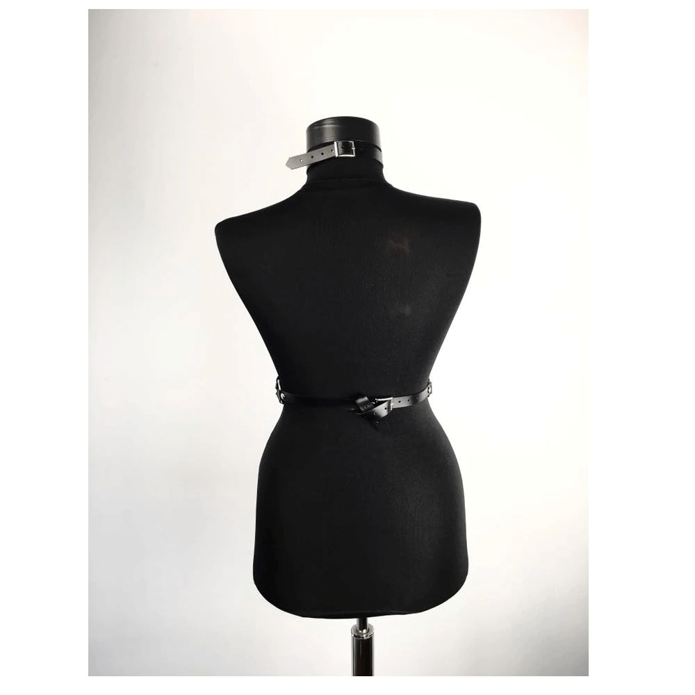 Sexy Body Harness for Women / Fashion Harness in Gothic Style / Pu Leather Harness