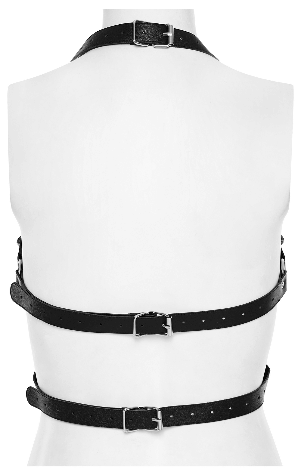 Sexy Elegant Faux Leather Punk Adjustable Harness